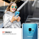 Husa de protectie Techsuit Shockproof Clear Silicone compatibil cu Samsung Galaxy S9, Transparent