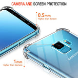 Husa de protectie Techsuit Shockproof Clear Silicone compatibil cu Samsung Galaxy S9, Transparent