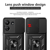 Husa de protectie Techsuit CamShield Series compatibil cu Xiaomi Redmi 13C 4G / Poco C65, Negru