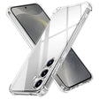 Husa de protectie Techsuit Shockproof Clear Silicone compatibil cu Samsung Galaxy S24, Transparent