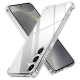 Husa de protectie Techsuit Shockproof Clear Silicone compatibil cu Samsung Galaxy S24, Transparent