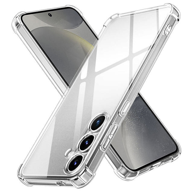 Husa de protectie Techsuit Shockproof Clear Silicone compatibil cu Samsung Galaxy S24, Transparent