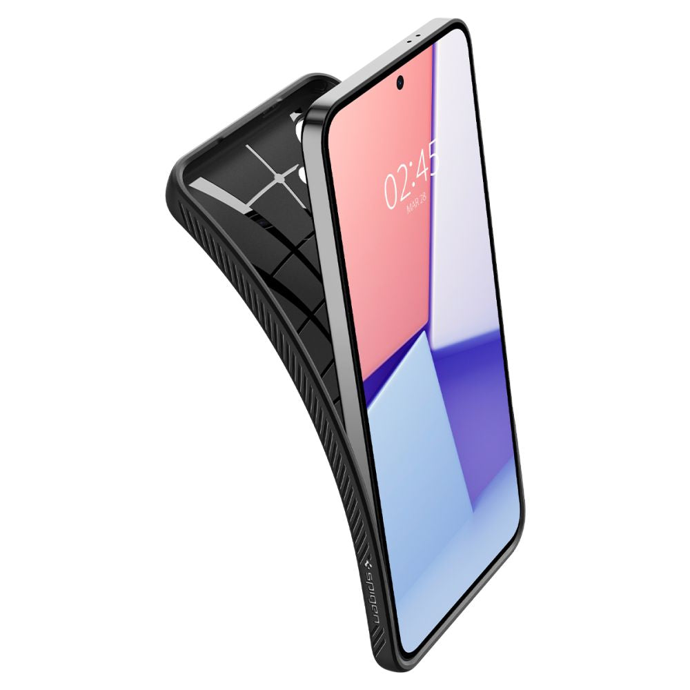 Husa de protectie Spigen Liquid Air (ACS07347) compatibil cu Samsung Galaxy S24, Negru Mat