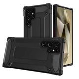 Husa de protectie Techsuit Hybrid Armor compatibil cu Samsung Galaxy S24 Ultra, Negru