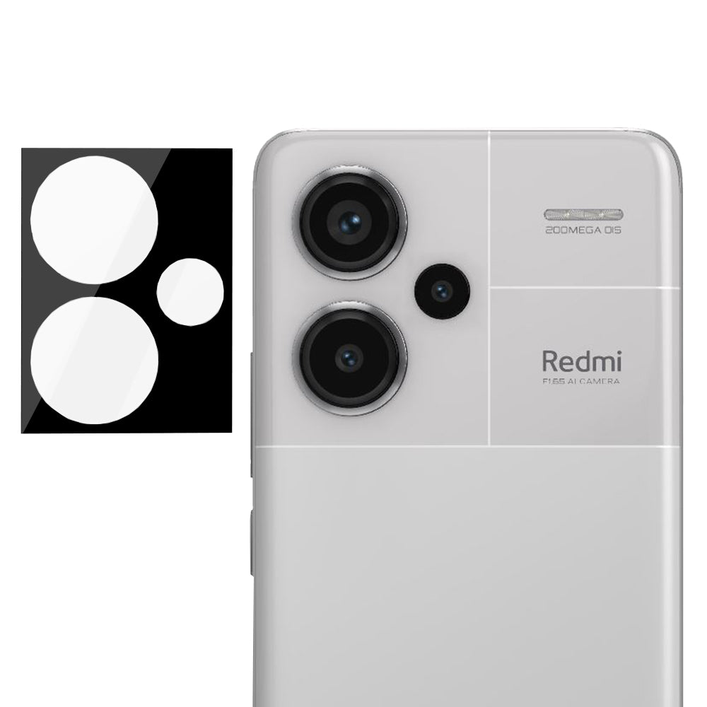 Folie de protectie Techsuit Full Camera Glass compatibil cu Xiaomi Redmi Note 13 Pro+ 5G, Negru