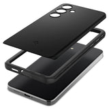 Husa de protectie Spigen Thin Fit (ACS07341) compatibil cu Samsung Galaxy S24, Negru