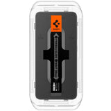 Folie de protectie Spigen (set de 2) Glas.tR EZ-FIT (AGL07440) compatibil cu Samsung Galaxy S24 / S25, Transparent