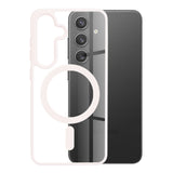 Husa de protectie Techsuit MagSafe Pro compatibil cu Samsung Galaxy S24, Nude Pink
