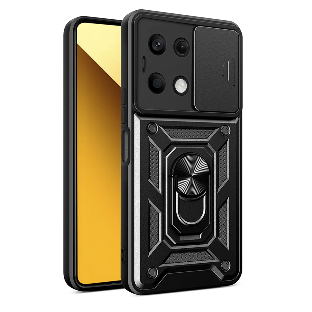 Husa de protectie Techsuit CamShield Series compatibil cu Xiaomi Redmi Note 13 5G, Negru