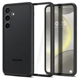 Husa de protectie Spigen Ultra Hybrid (ACS07352) compatibil cu Samsung Galaxy S24, Negru Mat