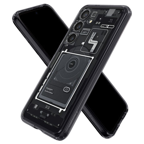 Husa de protectie Spigen Ultra Hybrid Zero One (ACS07350) compatibil cu Samsung Galaxy S24, Negru Mat