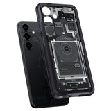 Husa de protectie Spigen Ultra Hybrid Zero One (ACS07350) compatibil cu Samsung Galaxy S24, Negru Mat