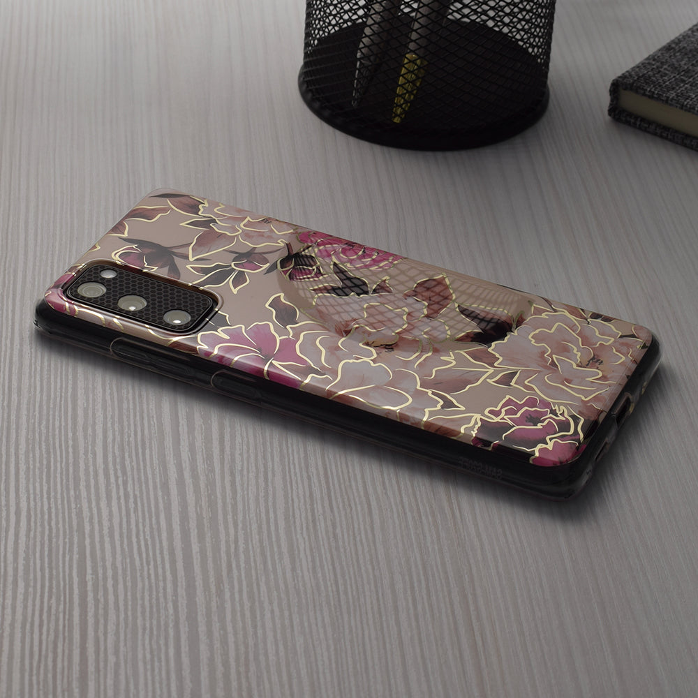 Husa de protectie Techsuit Marble Series compatibil cu Xiaomi Redmi Note 13 Pro 4G / Poco M6 Pro 4G, Mary Berry Nude