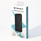 Husa de protectie Techsuit Safe Wallet Plus compatibil cu Motorola Moto G75, Negru