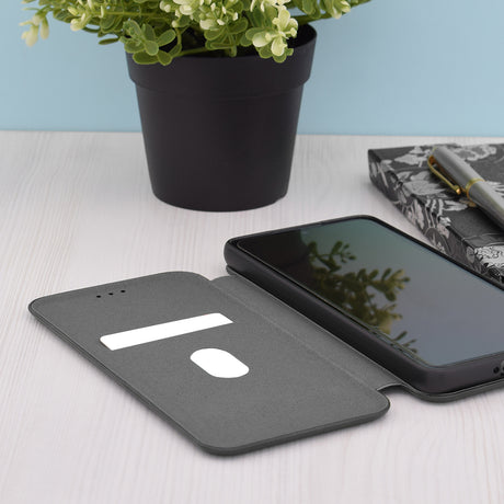 Husa de protectie Techsuit Safe Wallet Plus compatibil cu Xiaomi Poco F6 Pro, Negru