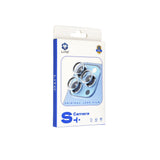 Folie de protectie Lito S+ Camera Glass compatibil cu iPhone 17 Air, Albastru Deschis