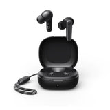 Casti Anker R50i (A3949G11), with Charging Case, Extra-bass, AI-Enhanced Calls, Negru