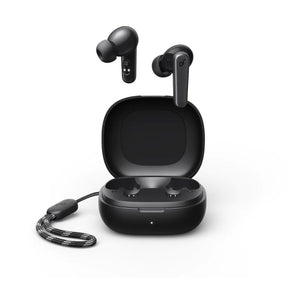 Casti Anker R50i (A3949G11), with Charging Case, Extra-bass, AI-Enhanced Calls, Negru