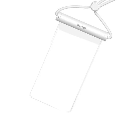 Baseus Waterproof Case (P60263701213-00), IPX8, with Cylindrical Slide Lock, for Phone 7.2", Moon White