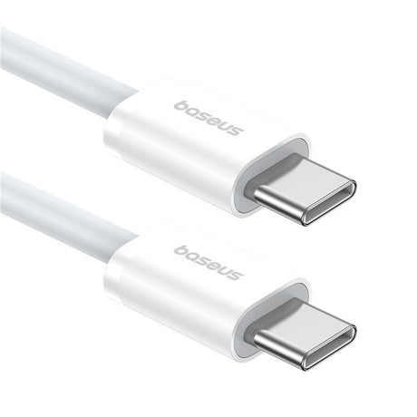 Cablu Baseus (P10365200211-00), Type-C, 30W, 1m, Alb
