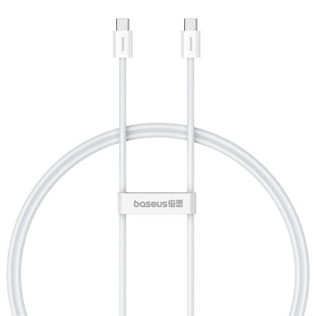 Cablu Baseus (P10365200211-01), Type-C to Type-C, 30W, 2m, Moon White