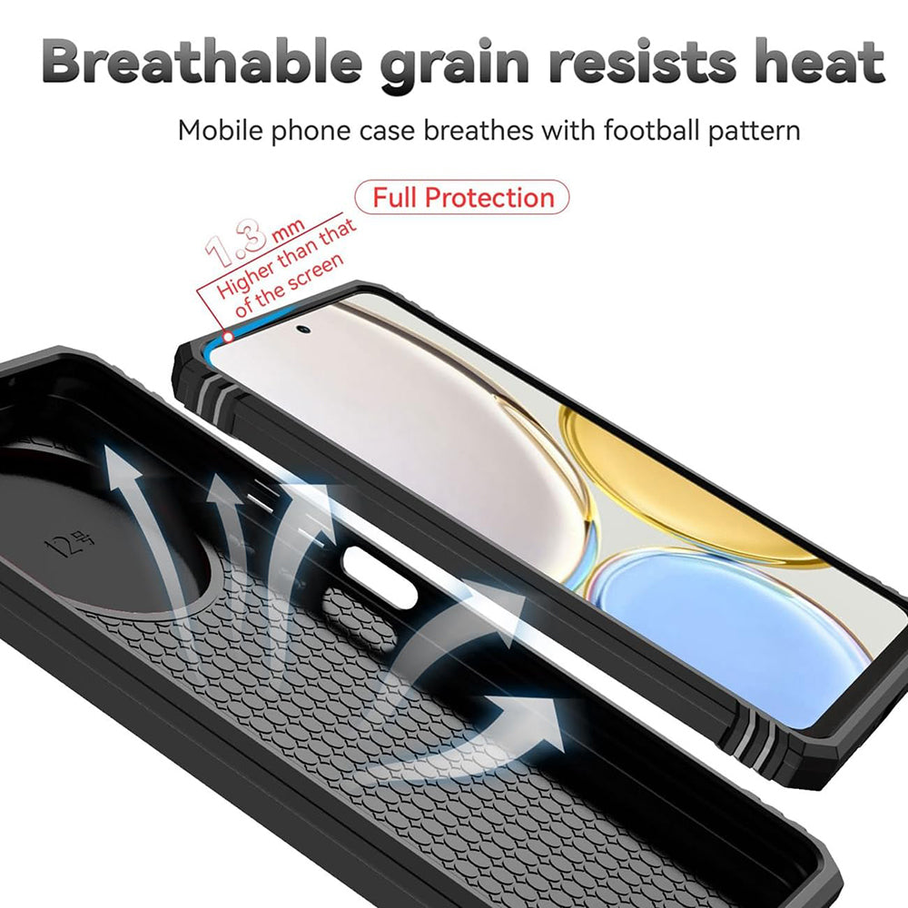 Husa de protectie Techsuit CamShield Series compatibil cu Honor Magic6 Lite, Negru