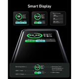 Baterie externa Anker Prime (A1336011), 2x USB-C, USB, for Phone, Tablet, MacBook, Digital Display, 20000mAh, 200W, Negru