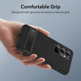 Husa de protectie ESR Air Shield Boost Kickstand compatibil cu Samsung Galaxy S24, Negru