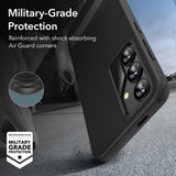 Husa de protectie ESR Air Shield Boost Kickstand compatibil cu Samsung Galaxy S24, Negru