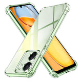 Husa de protectie Techsuit Shockproof Clear Silicone compatibil cu Xiaomi Redmi 13C 4G / Poco C65, Transparent