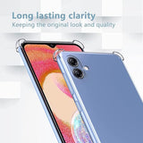 Husa de protectie Techsuit Shockproof Clear Silicone compatibil cu Samsung Galaxy A05, Transparent