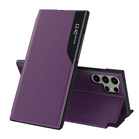 Husa de protectie Techsuit eFold Series compatibil cu Samsung Galaxy S24 Ultra, Mov