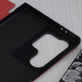 Husa de protectie Techsuit eFold Series compatibil cu Samsung Galaxy S24 Ultra, Rosu