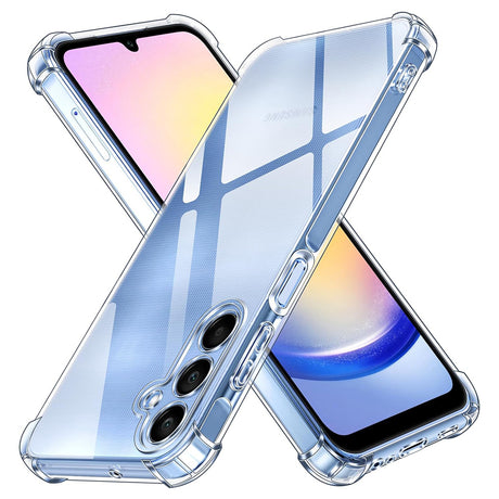 Husa de protectie Techsuit Shockproof Clear Silicone compatibil cu Samsung Galaxy A25 5G, Transparent