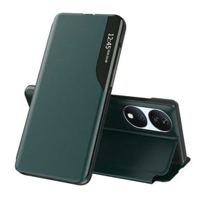 Husa de protectie Techsuit eFold Series compatibil cu Honor X7b / X7b 5G / 90 SMART, Verde Inchis