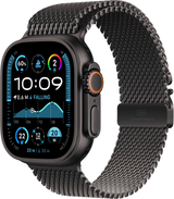 Apple Watch Ultra 2, GPS, Cellular, Black Titaniumtok 49mm, Black Titanium Milanese Loop