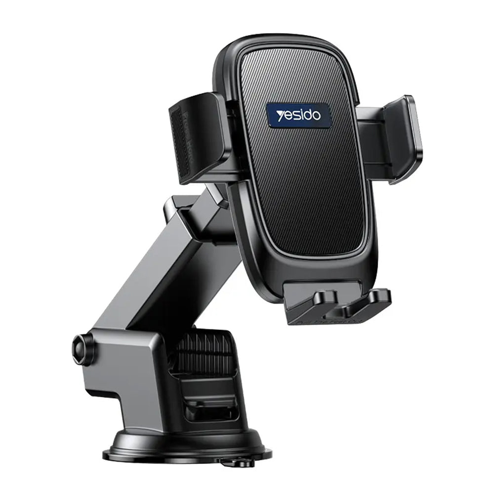 Suport Yesido (C262), Gravity Grip, for Dashboard and Windshield, Negru