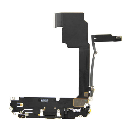 Componenta OEM Charging Port Flex (20529), iPhone 15 Pro Max, Negru Titanium