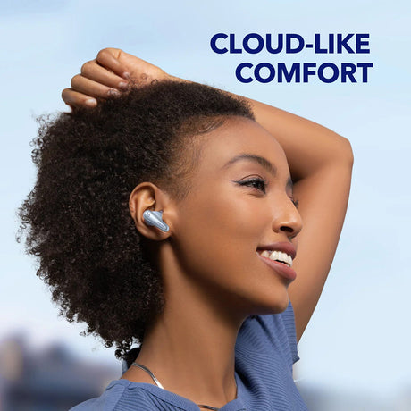 Casti Anker SoundCore Liberty 4 (A3953G31), True Wireless, ANC, Albastru Cer