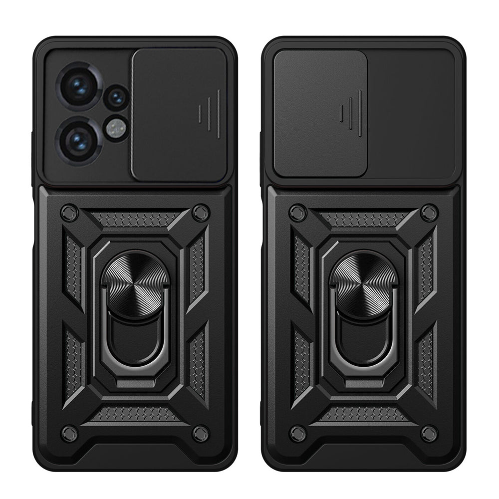 Husa de protectie Techsuit CamShield Series compatibil cu Motorola Moto G04 / Moto G04s / Moto G24 / Moto E14, Negru