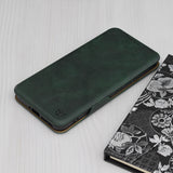 Husa de protectie Techsuit Safe Wallet Plus compatibil cu Xiaomi 14 Pro, Verde