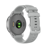 Curea smartwatch Techsuit Watchband 20mm (W006) compatibil cu Samsung Galaxy Watch 4/5/Active 2, Huawei Watch GT 3 (42mm)/GT 3 Pro (43mm), Gri
