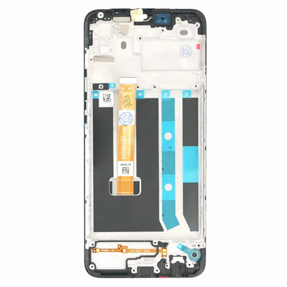 Componenta OEM Display Touchscreen with Frame (15590), Oppo A15 / A15s, Negru
