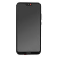 Componenta OEM LCD IPS Display Touchscreen with Frame (09487), Huawei P20 lite, Negru