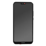 Componenta OEM LCD IPS Display Touchscreen with Frame (09487), Huawei P20 lite, Negru