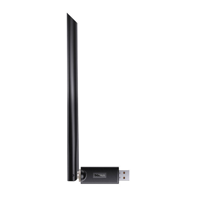 Adaptor Baseus Adapter Wi-Fi with Antenna FastJoy (B01317600111-00), USB 2.0, 150Mbps, Windows/Linux, Negru