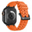 Curea Apple Watch Forcell F-Design FA06 cu orificiu din silicon 38 / 40 / 41 mm - Orange - NotebookGsm