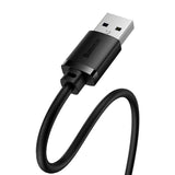 Adaptor Baseus Extension Cable AirJoy Series (B00631103111-01), USB Male to Female USB 3.0, 0.5m, Negru