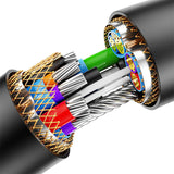 Adaptor Baseus Extension Cable AirJoy Series (B00631103111-01), USB Male to Female USB 3.0, 0.5m, Negru