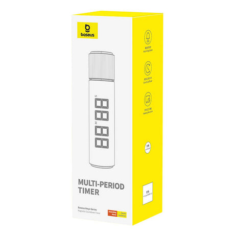 Gadget Baseus Rotation Countdown Timer Heyo (L60448003111-00), with Digital Display, 40-80dB, Negru